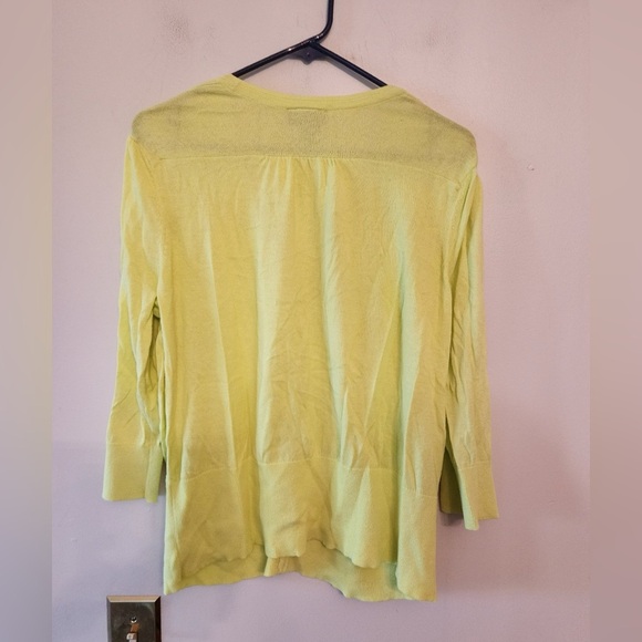 Lane Bryant button sweater cardigan green size 18/20 - Picture 2 of 3